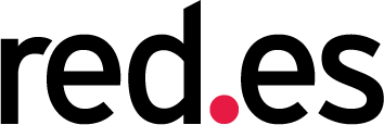 Logo de red.es, entidad pública española dedicada a la promoción y desarrollo de la sociedad digital.